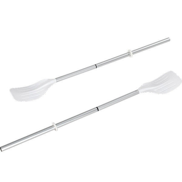 Pádla skládací hliník 124 cm - sada