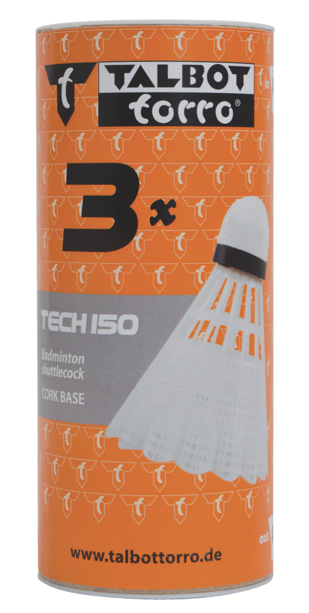 Badmintonové míčky TALBOT TORRO Tech 150 3 ks