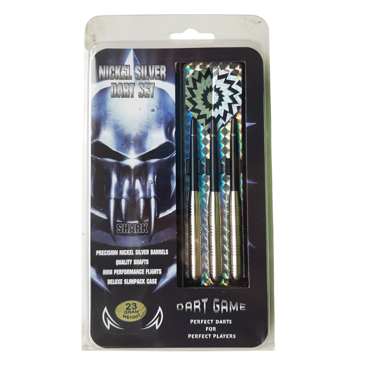 Šipky MASTER Shark Nickel-Brass 3ks - steeltip 23g