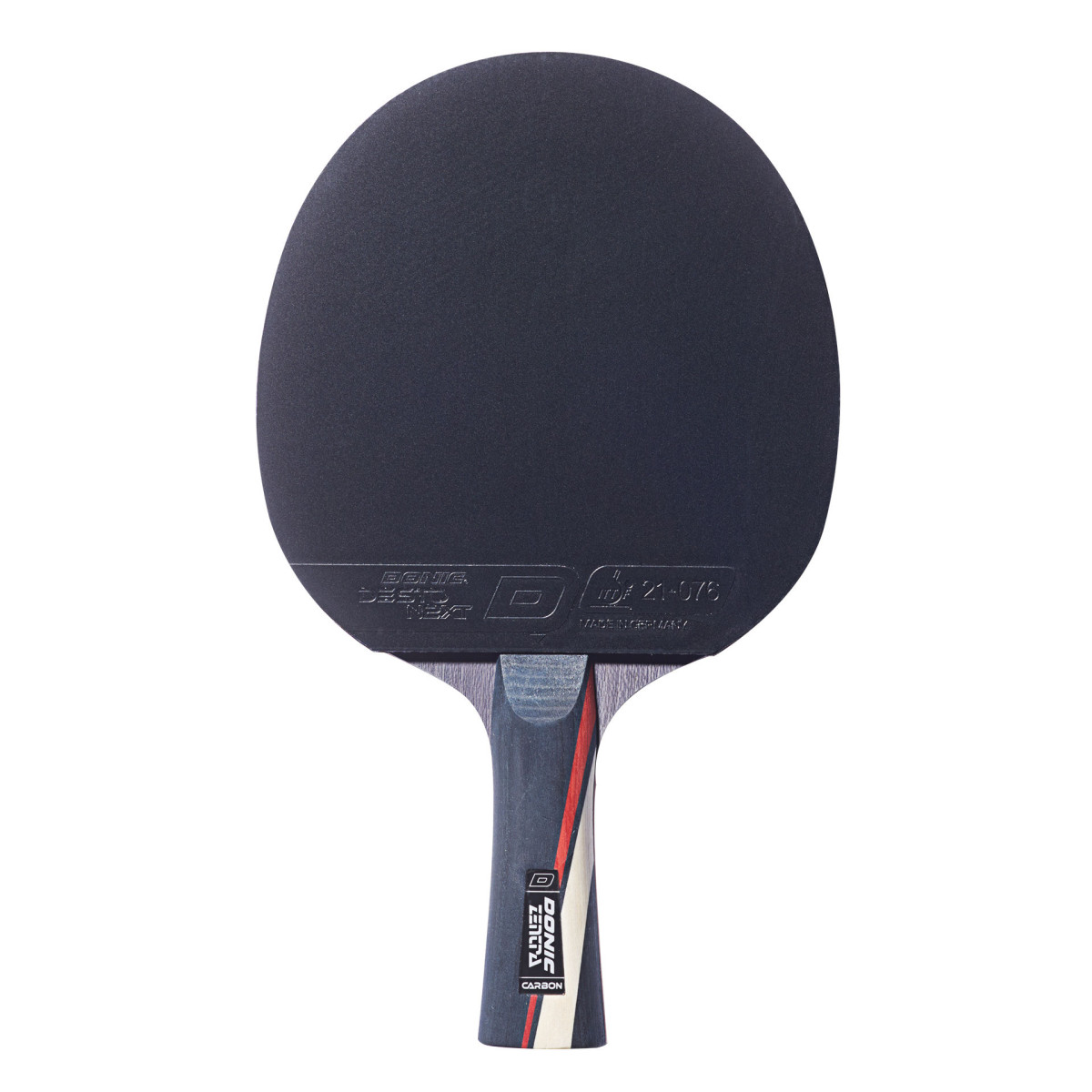Pálka na stolní tenis DONIC Zentra Next Carbon blade + Desto Next rubbers