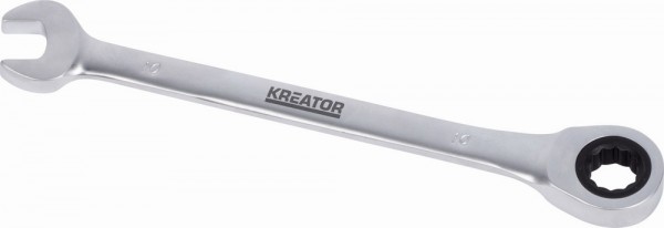 Kreator KRT501313 - Oboustranný klíč očko-ráčna/otevřený 20 - 240mm