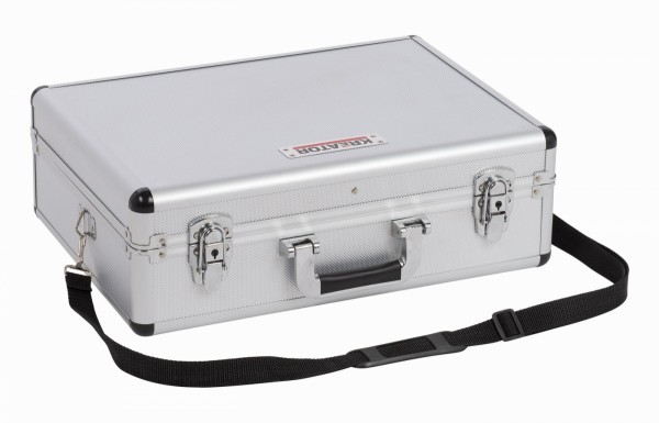 Kreator KRT640102S - Hliníkový kufr 460x330x155mm stříbrný