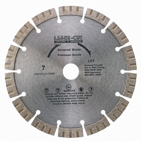 PowerPlus L00114 - Diamantový kotouč segmentový 180 x 22,23 x 12mm LST