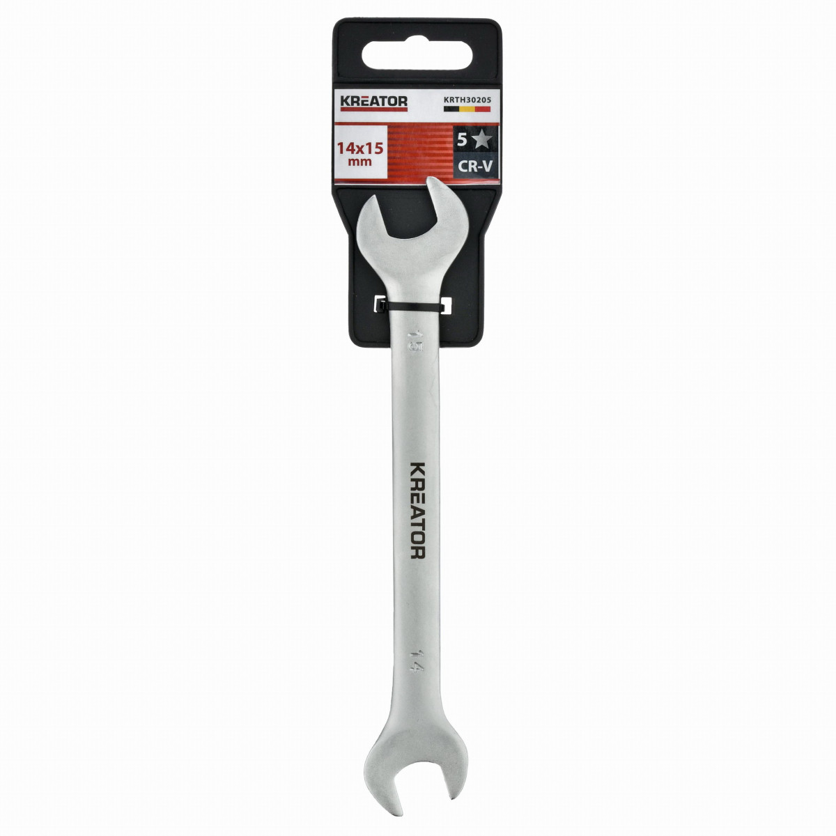 Kreator KRTH30205 - Oboustranný klíč otevřený 14x15 -175mm