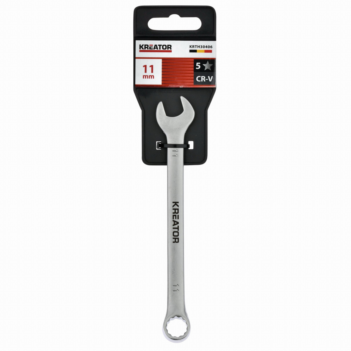 Kreator KRTH30406 - Oboustranný klíč očko/otevřený 11mm