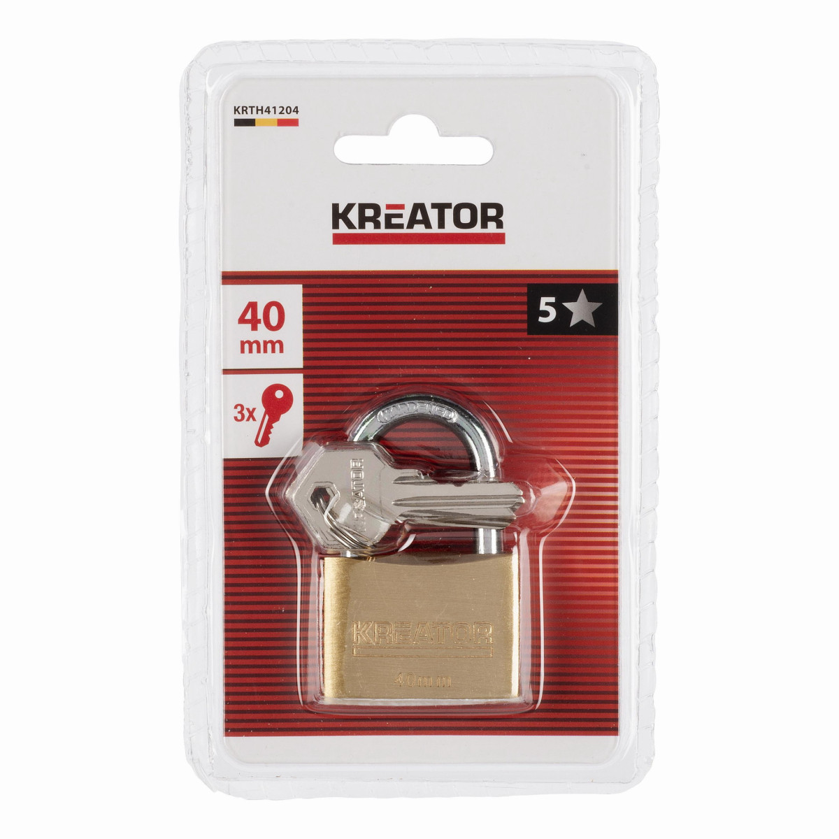 Kreator KRTH41204 - Visací zámek 40mm