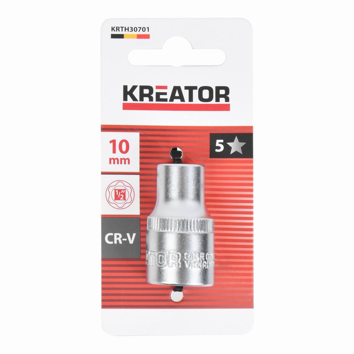Kreator KRTH30701 - Nástrčná hlavice (ořech) 10mm 1/2