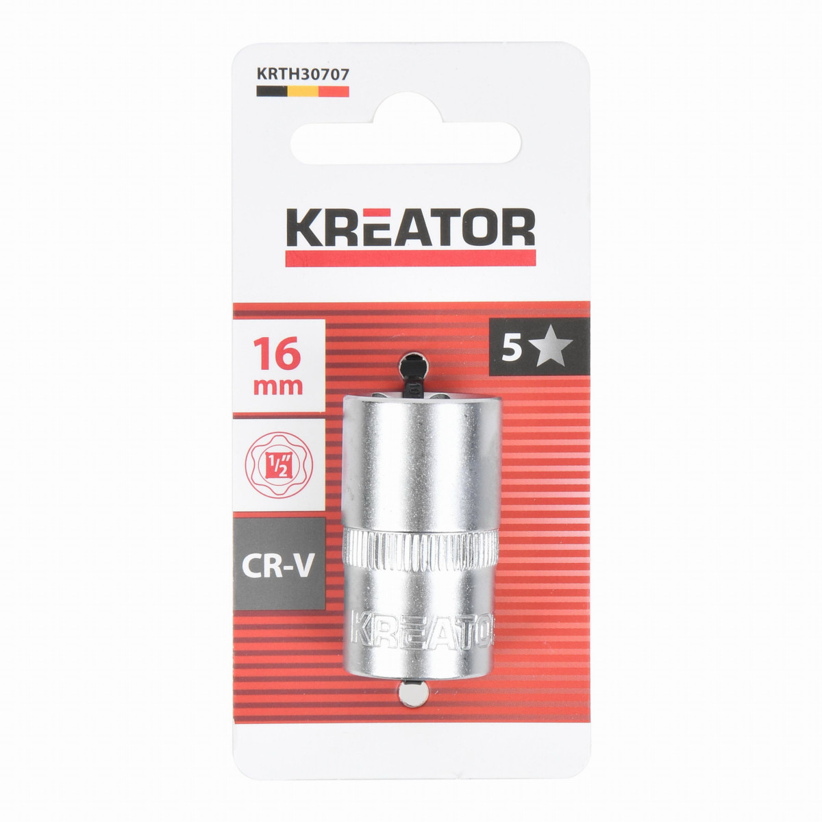 Kreator KRTH30707 - Nástrčná hlavice (ořech) 16mm 1/2