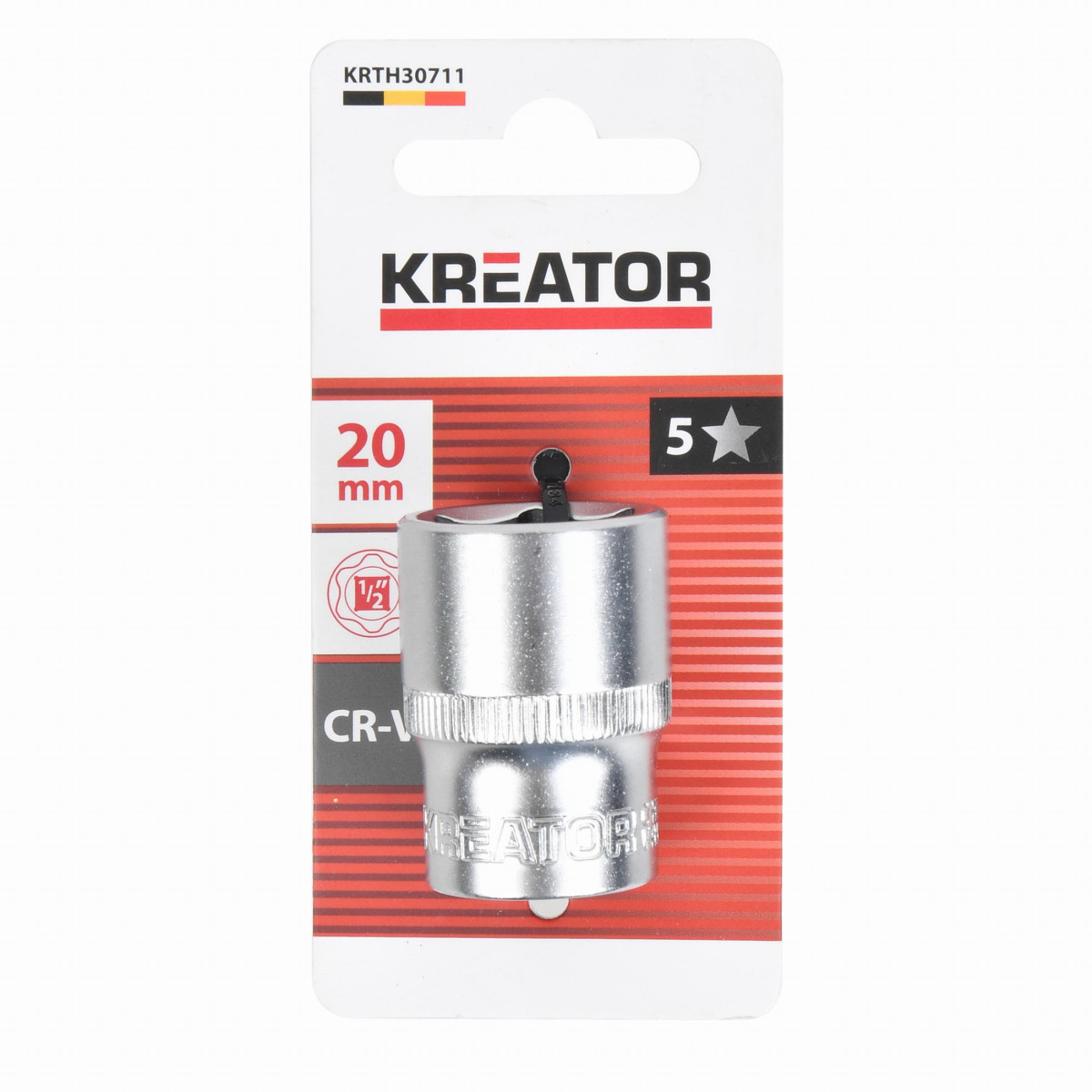 Kreator KRTH30711 - Nástrčná hlavice (ořech) 20mm 1/2