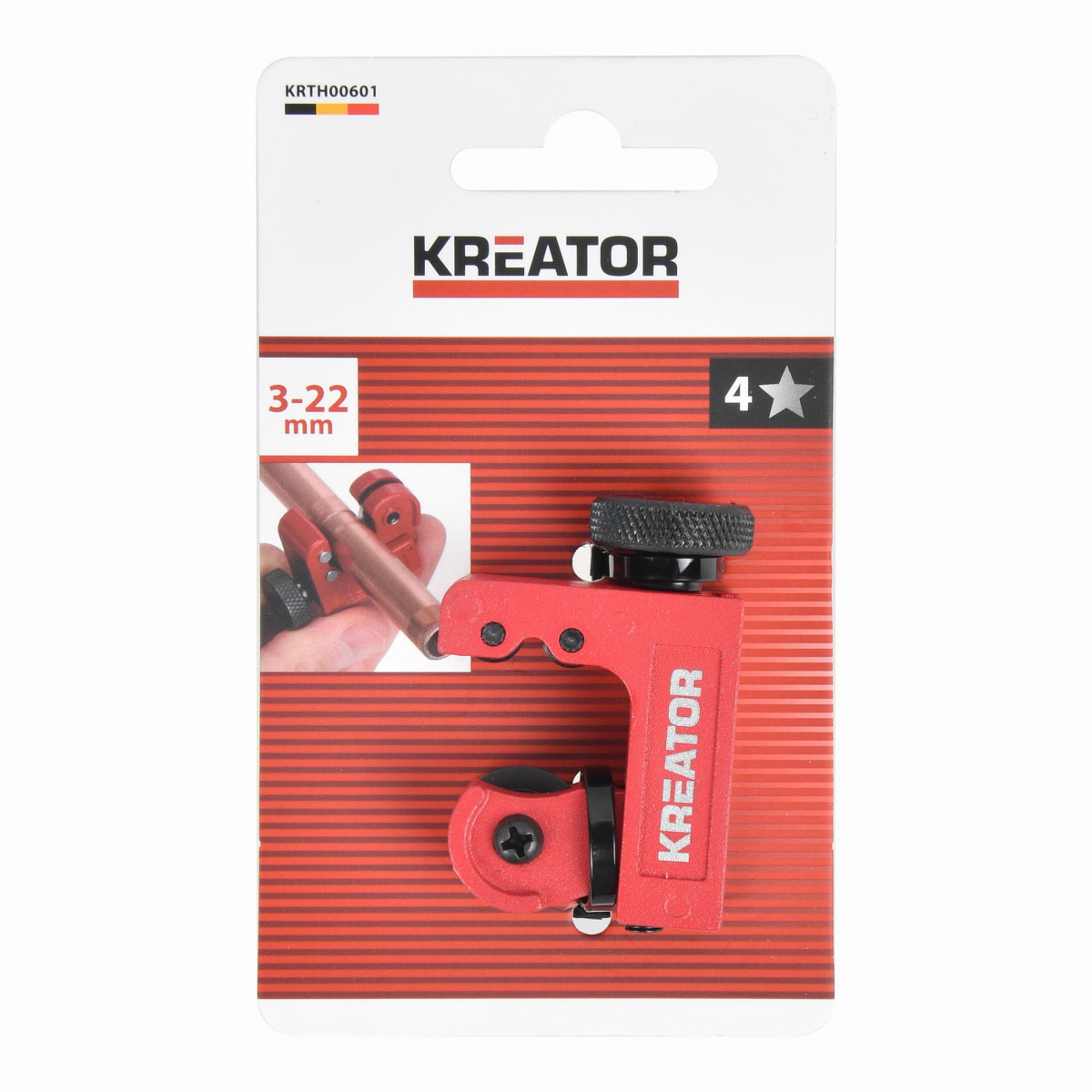 Kreator KRTH00601 - Řezák trubek 3-22 mm