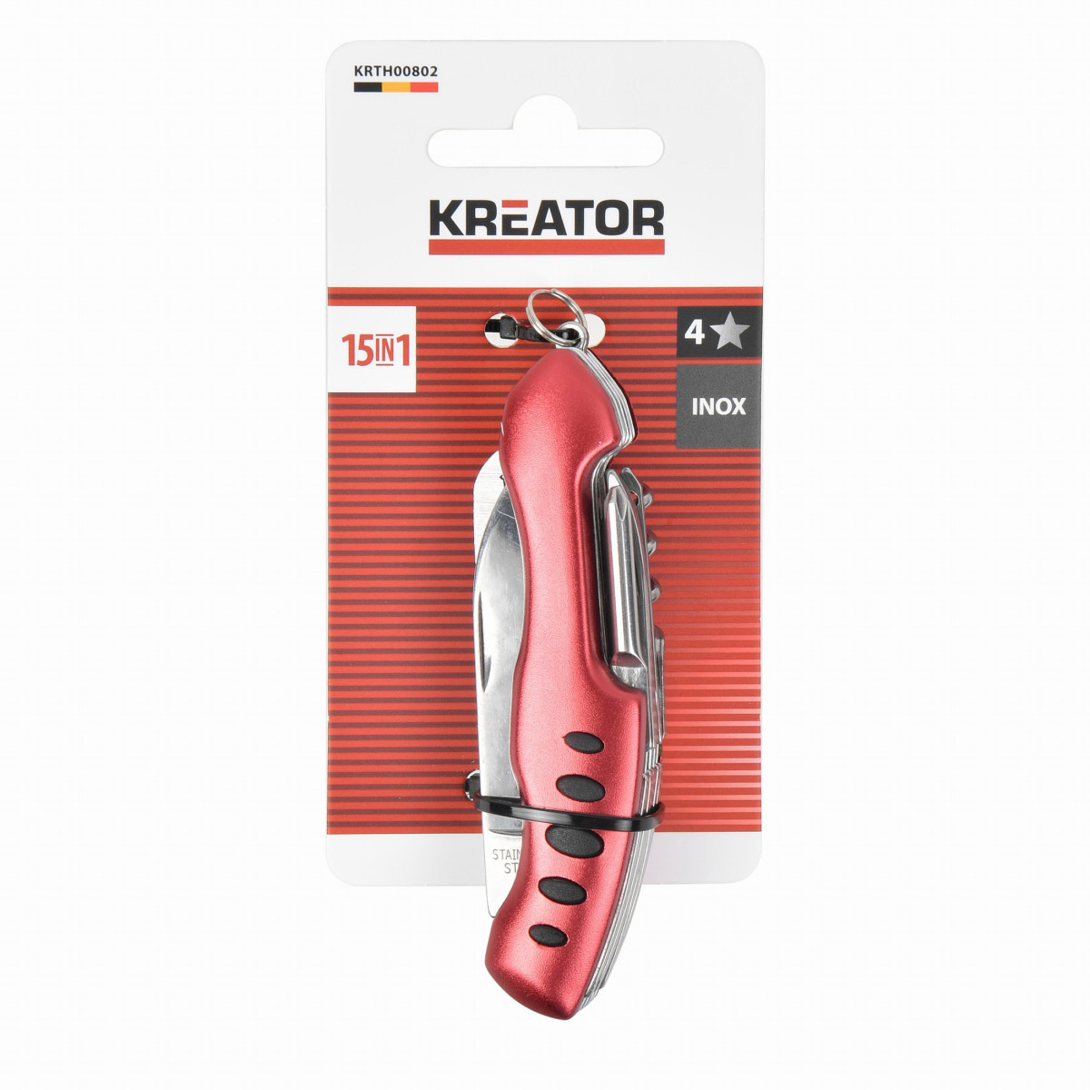 Kreator KRTH00802 - Kapesní nůž 15 funkcí