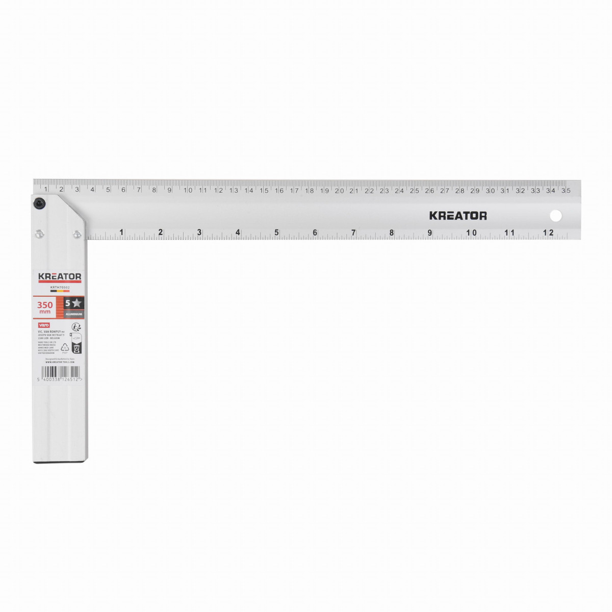 Kreator KRTH70502 - Úhelník 350mm ALU - HIGH QUALITY
