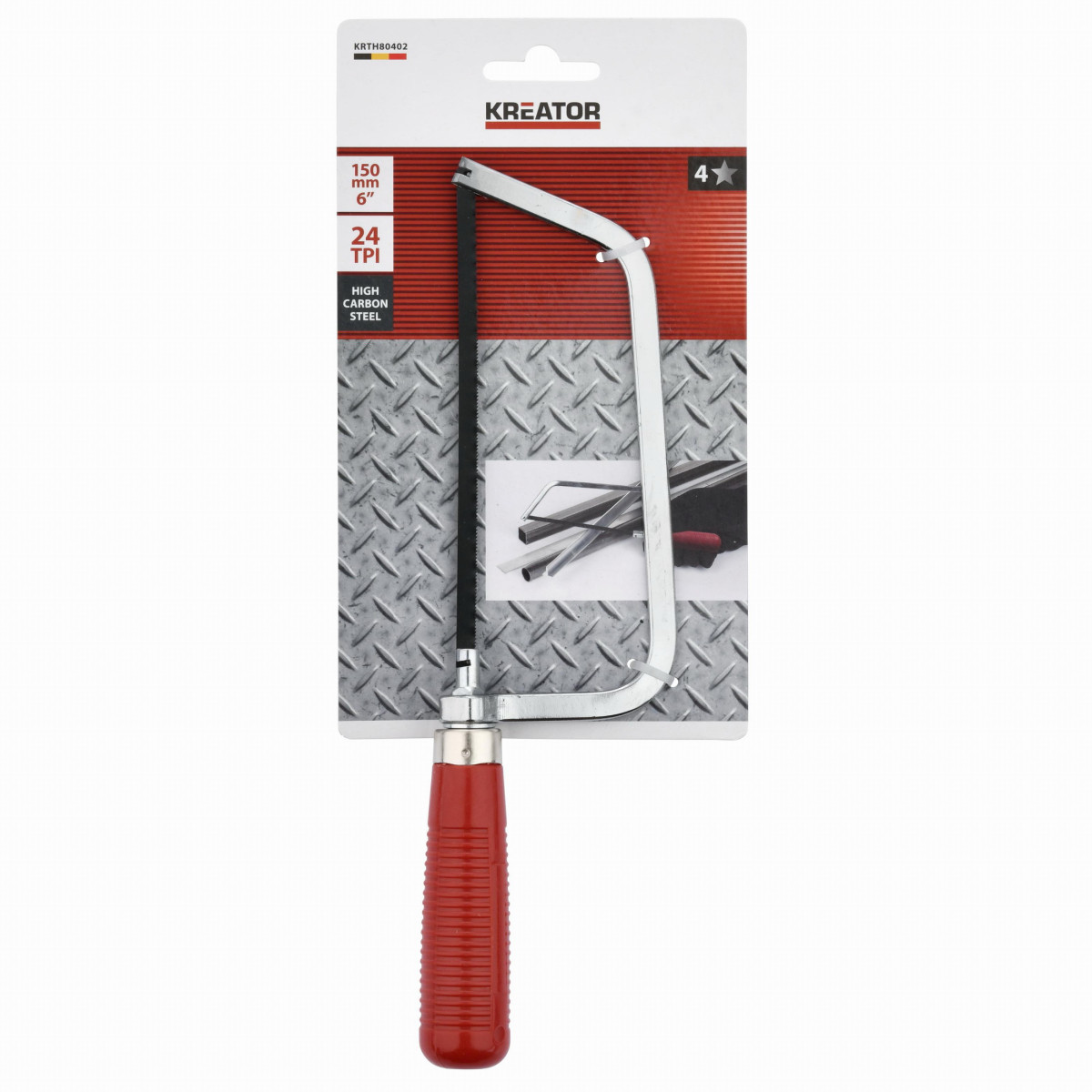 Kreator KRTH80402 - Pilka na železo mini 150mm Plastová rukojeť