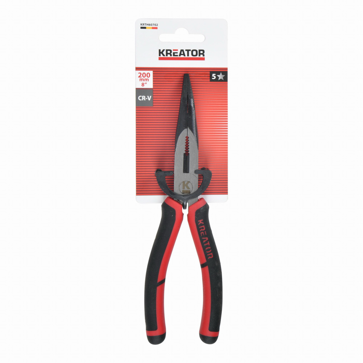 Kreator KRTH60702 - Kleště prodloužené ohnuté 200mm HIGH QUALITY