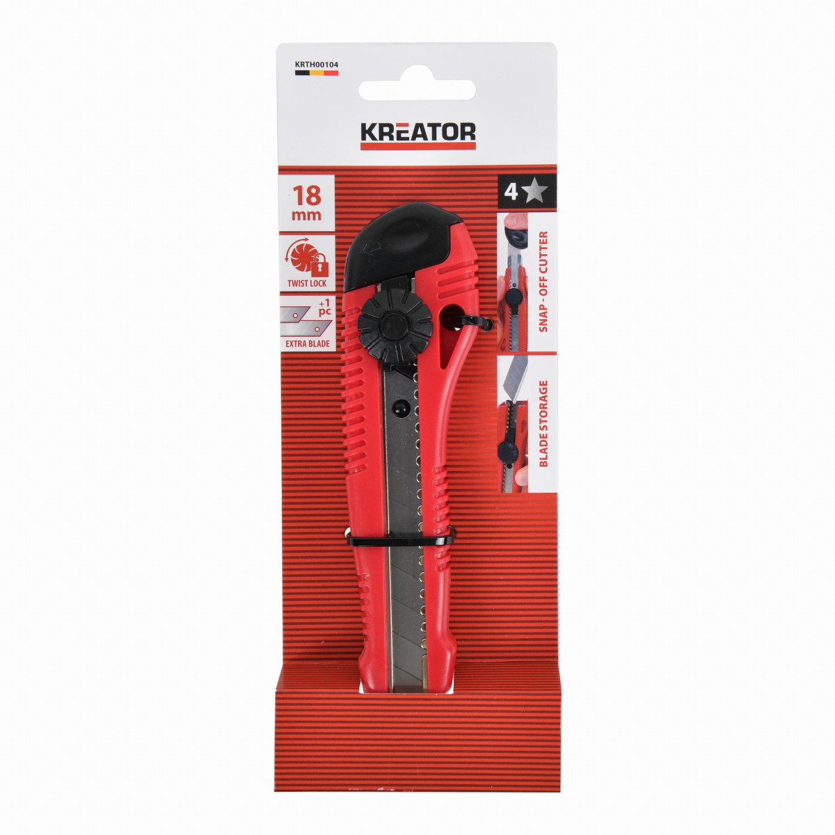 Kreator KRTH00104 - Odlamovací nůž 18 mm round
