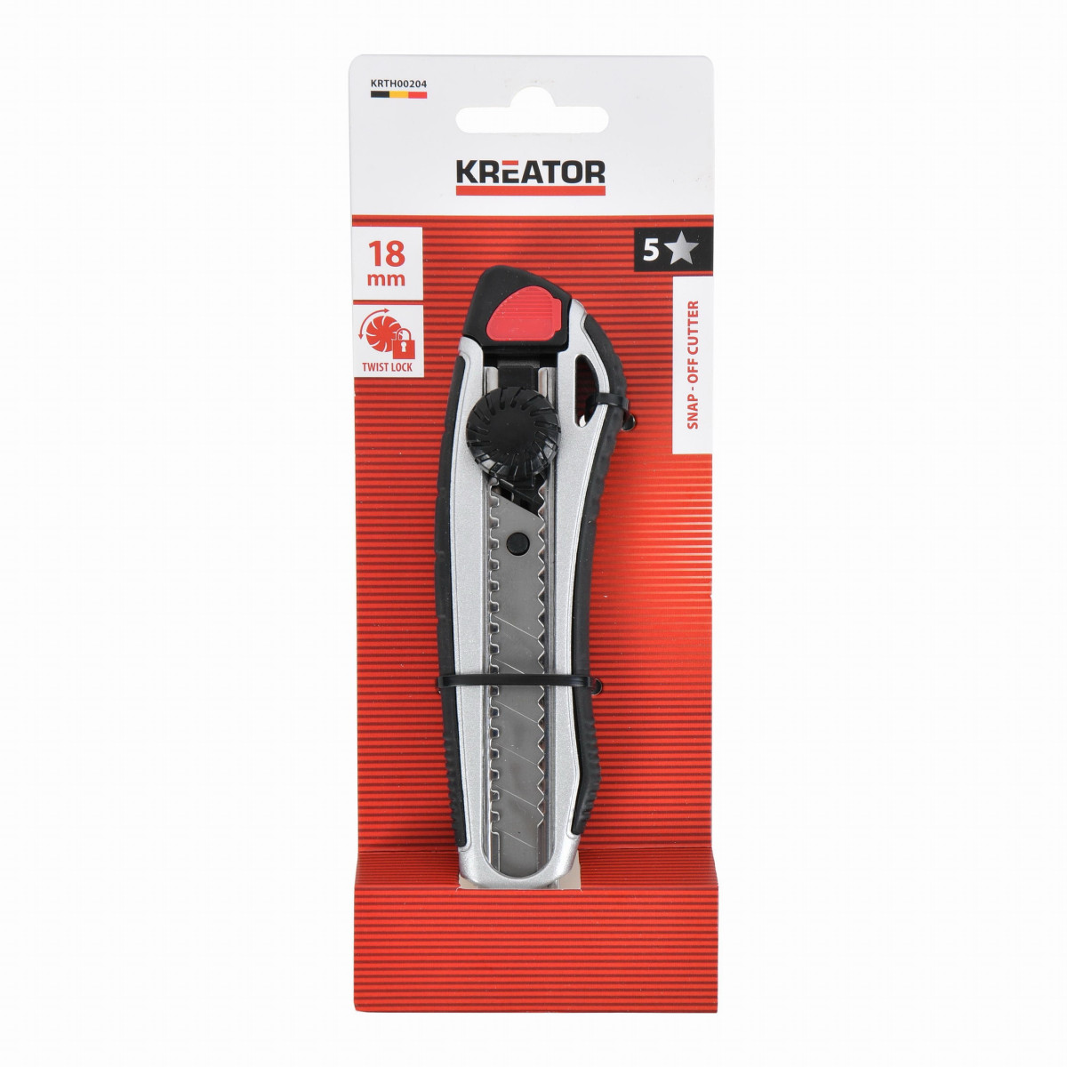 Kreator KRTH00204 - Hliníkový odlamovací nůž 18 mm