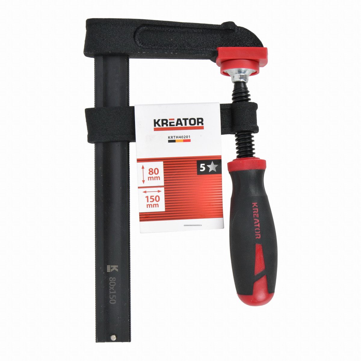 Kreator KRTH40201 - Truhlářská svorka 80x150mm HIGH QUALITY