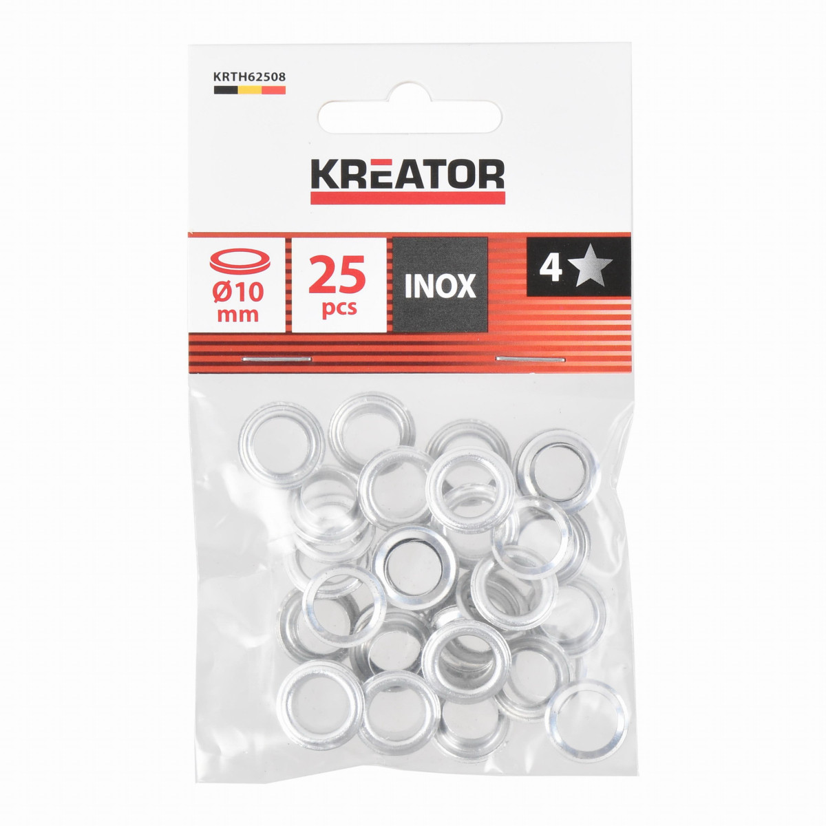 Kreator KRTH62508 - Nýtovací očka hliník 10mm 25ks