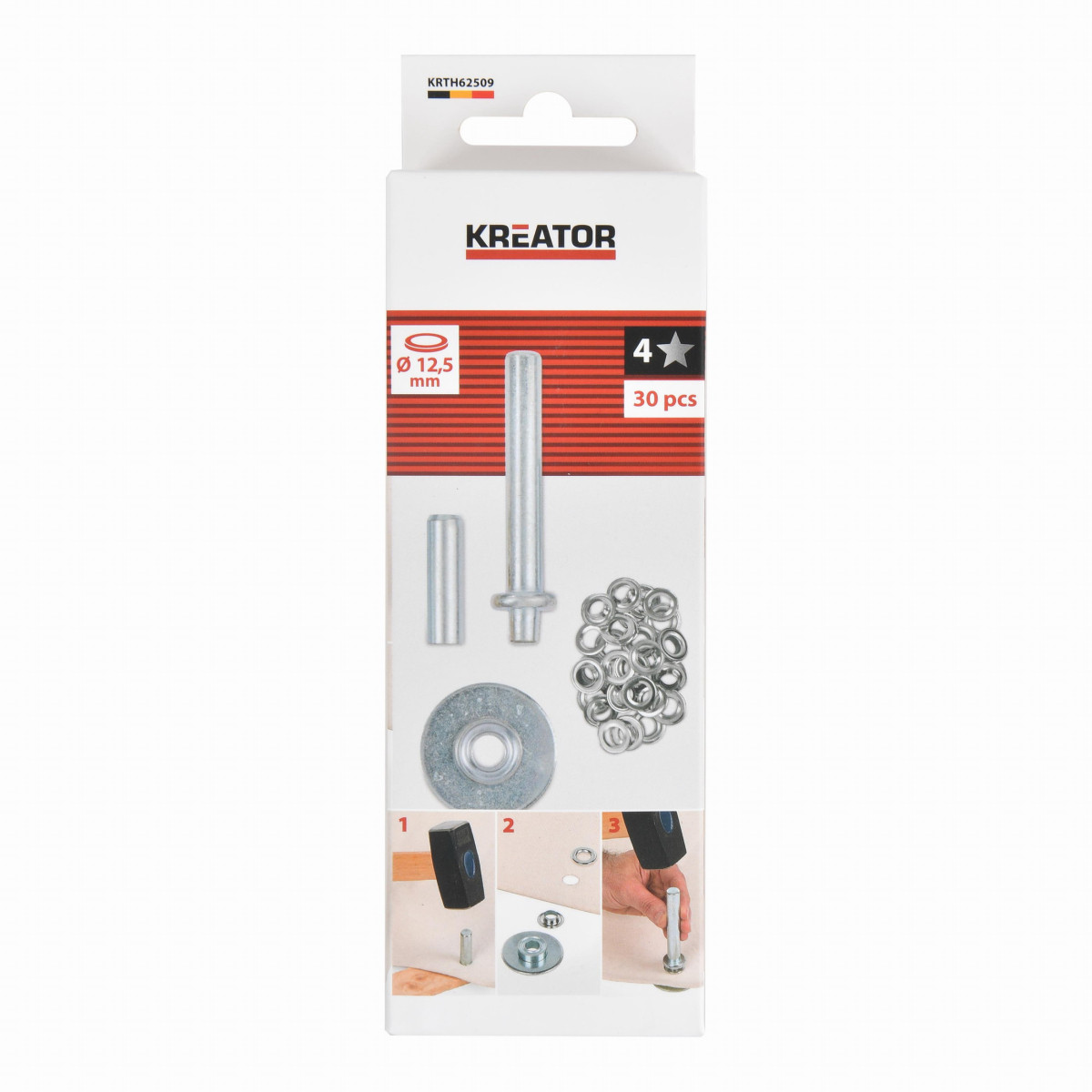 Kreator KRTH62509 - Nýtovací nástroj 12,5mm  plus  30ks