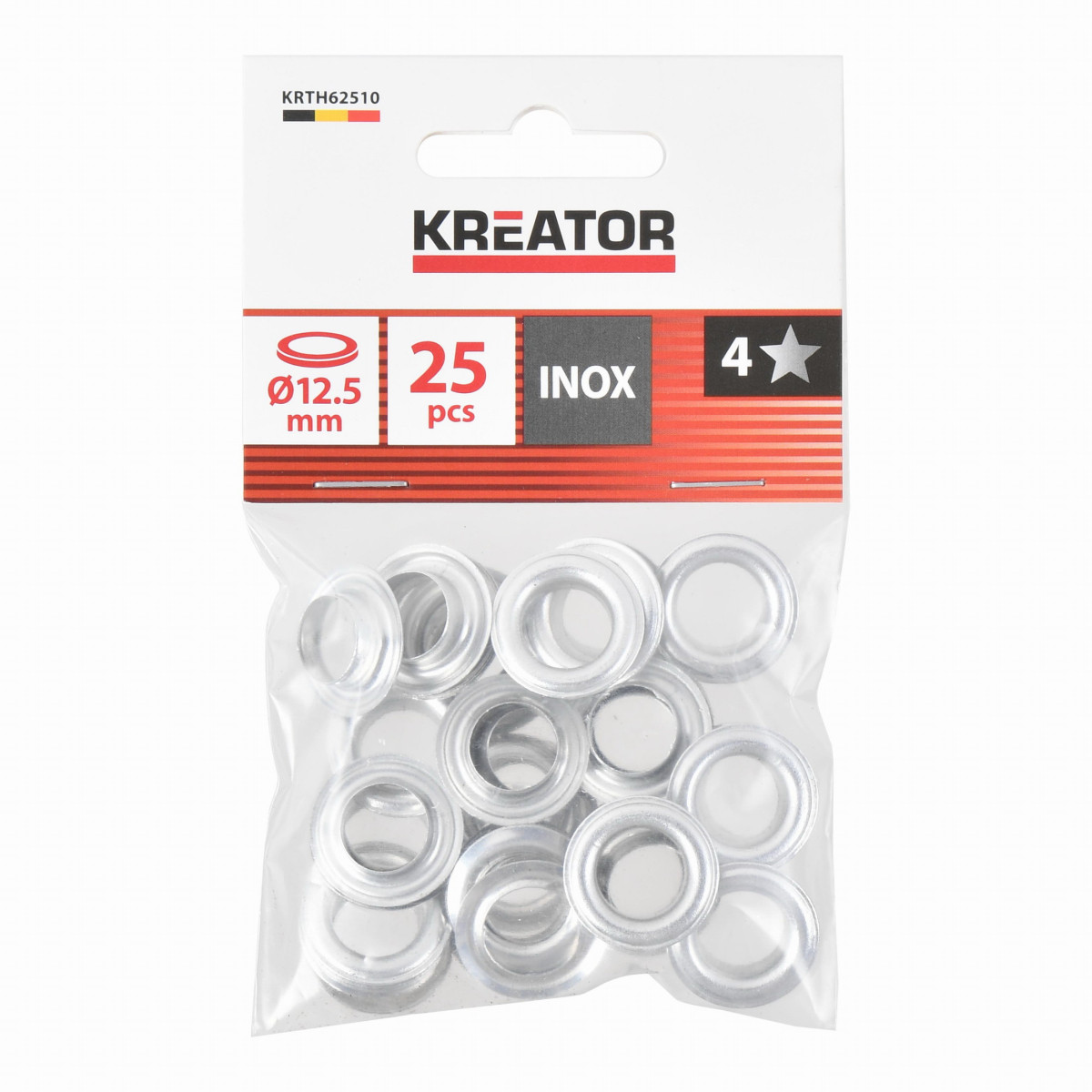 Kreator KRTH62510 - Nýtovací očka hliník 12,5mm 25ks