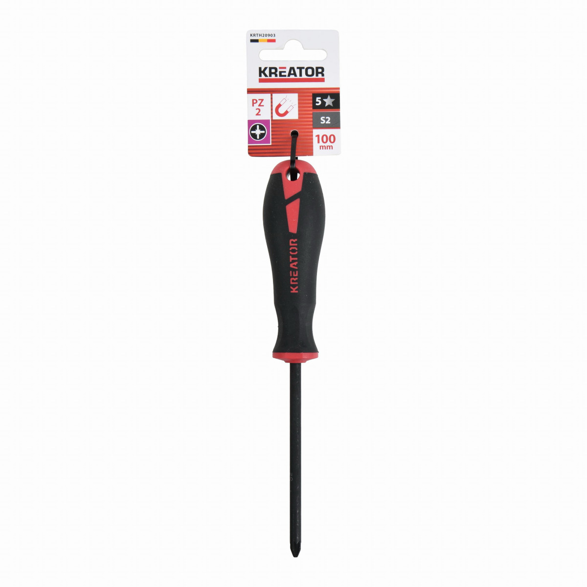 Kreator KRTH20903 - Šroubovák PZ2 100mm - HIGH QUALITY