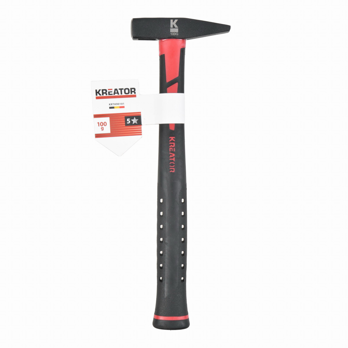 Kreator KRTH90101 - Zámečnické kladivo 100g Sklolaminátová rukojeť