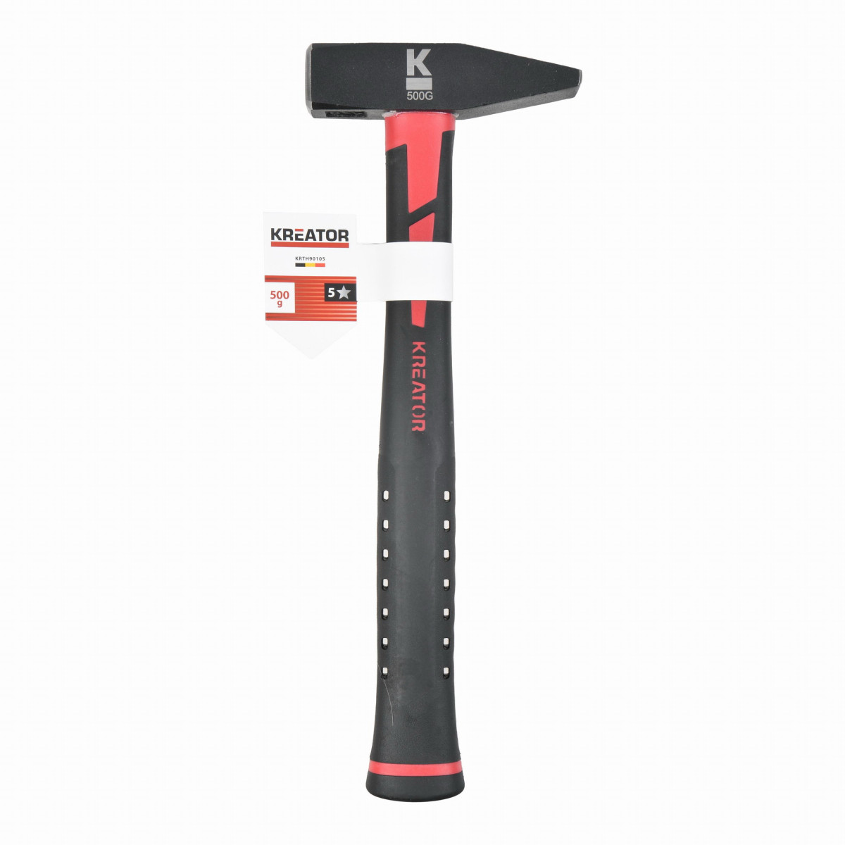 Kreator KRTH90105 - Zámečnické kladivo 500g Sklolaminátová rukojeť