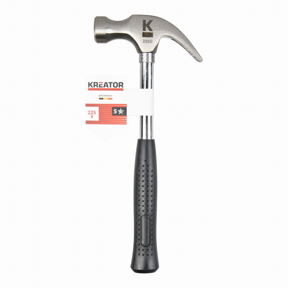 Kreator KRTH90501 - Tesařské kladivo 225g - Ocelová násada