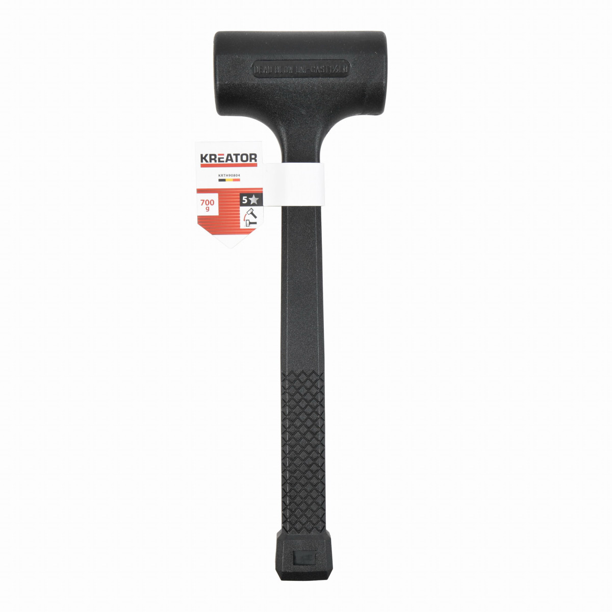 Kreator KRTH90804 - Gumová palice bez zpětného odskoku 700g