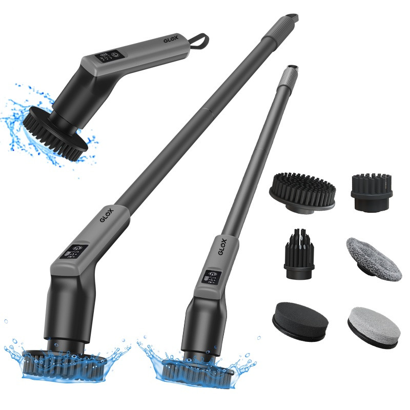 GLOX T3P - Elektrický čistící kartáč s tyčí