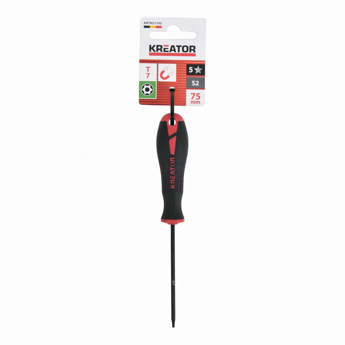 Kreator KRTH21102 - Šroubovák TORX T7 75mm