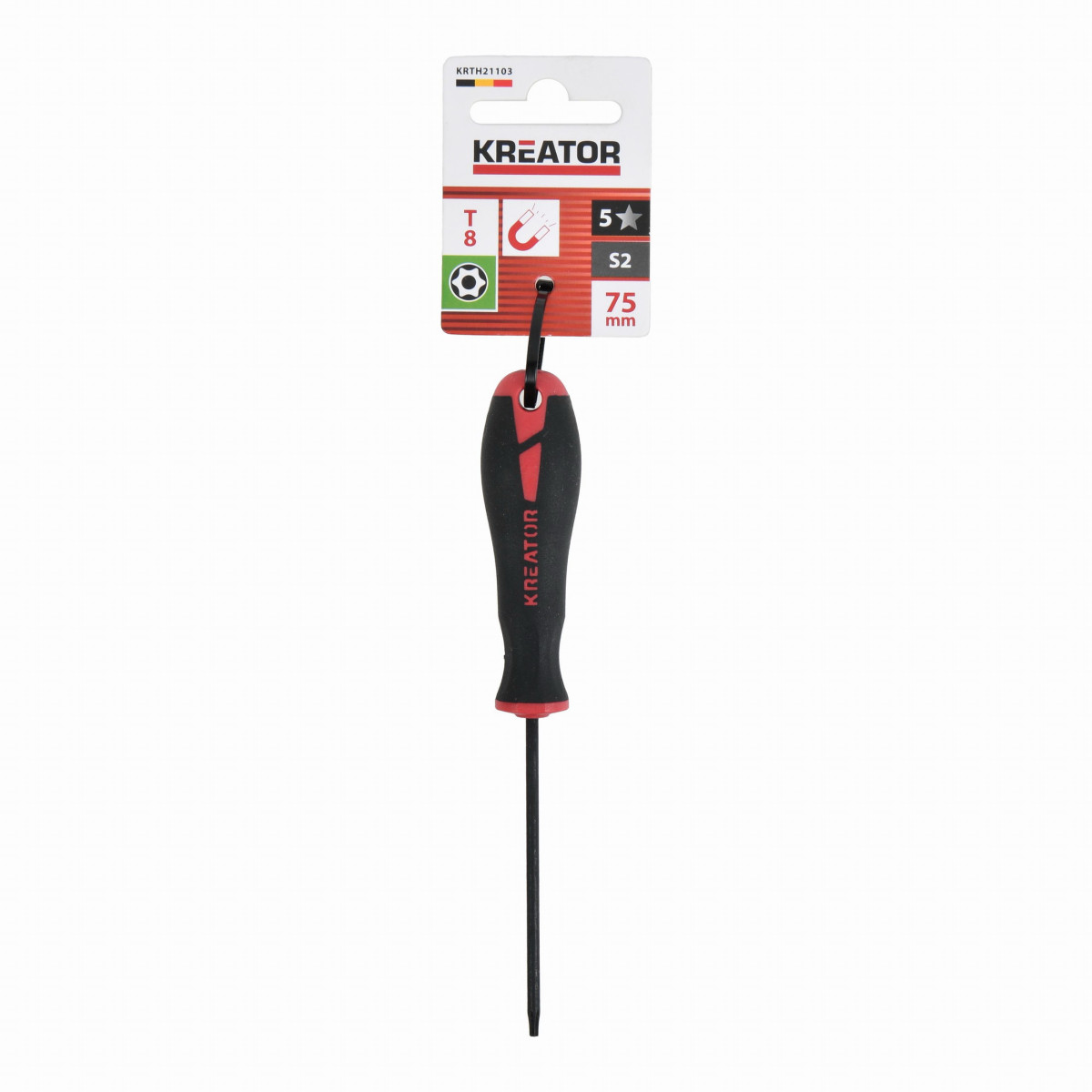 Kreator KRTH21103 - Šroubovák TORX T8 75mm