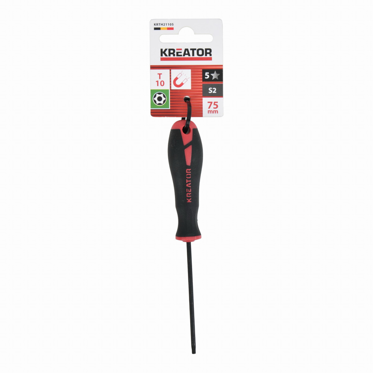 Kreator KRTH21105 - Šroubovák TORX T10 75mm