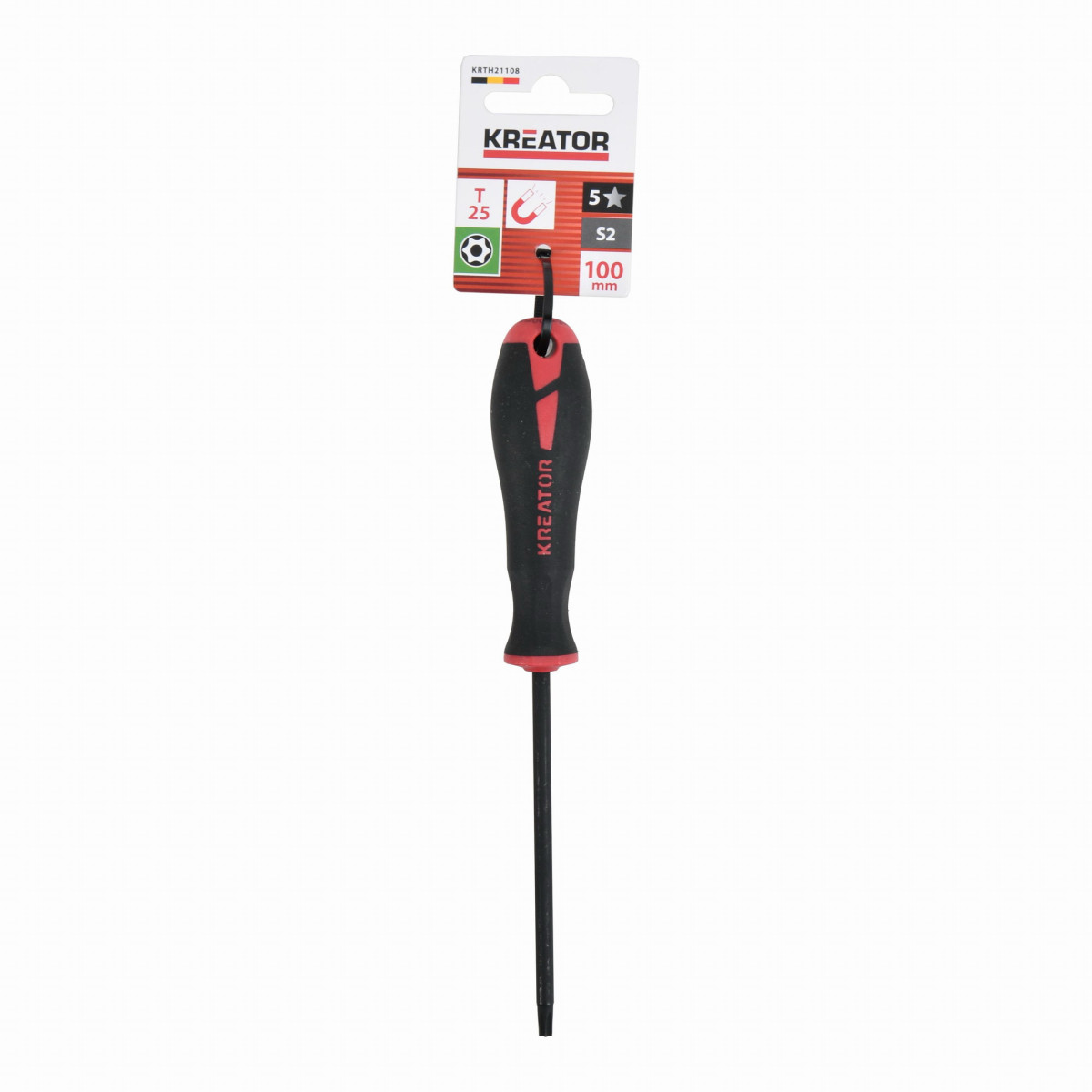 Kreator KRTH21108 - Šroubovák TORX T25 100mm