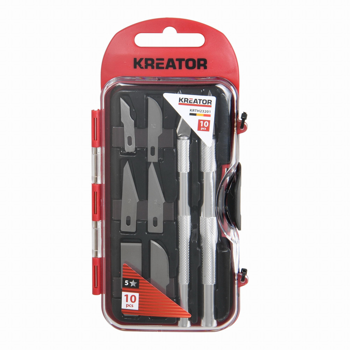 Kreator KRTH23201 - Modelářské nožíky sada 10ks