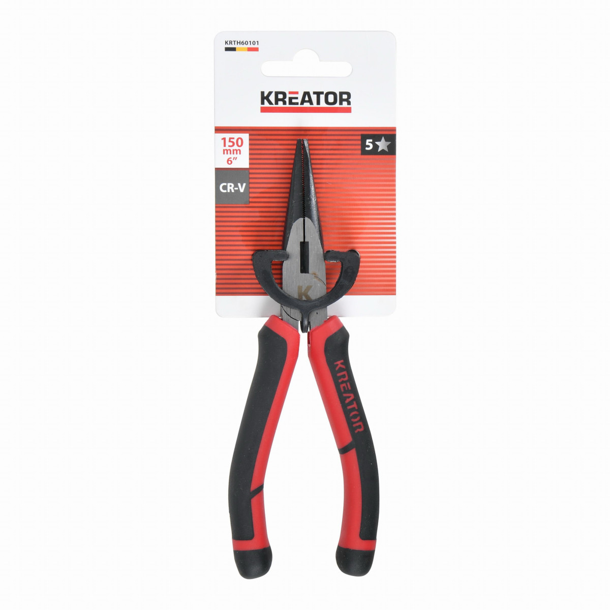 Kreator KRTH60101 - Dlouhé kleště ploché 150mm HIGH QUALITY