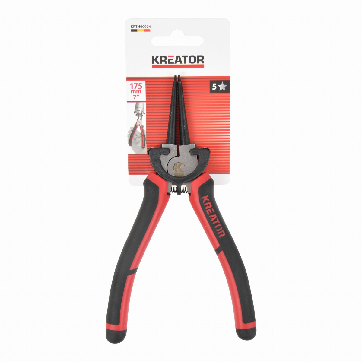 Kreator KRTH60904 - Kleště seger rovné vnější 175mm