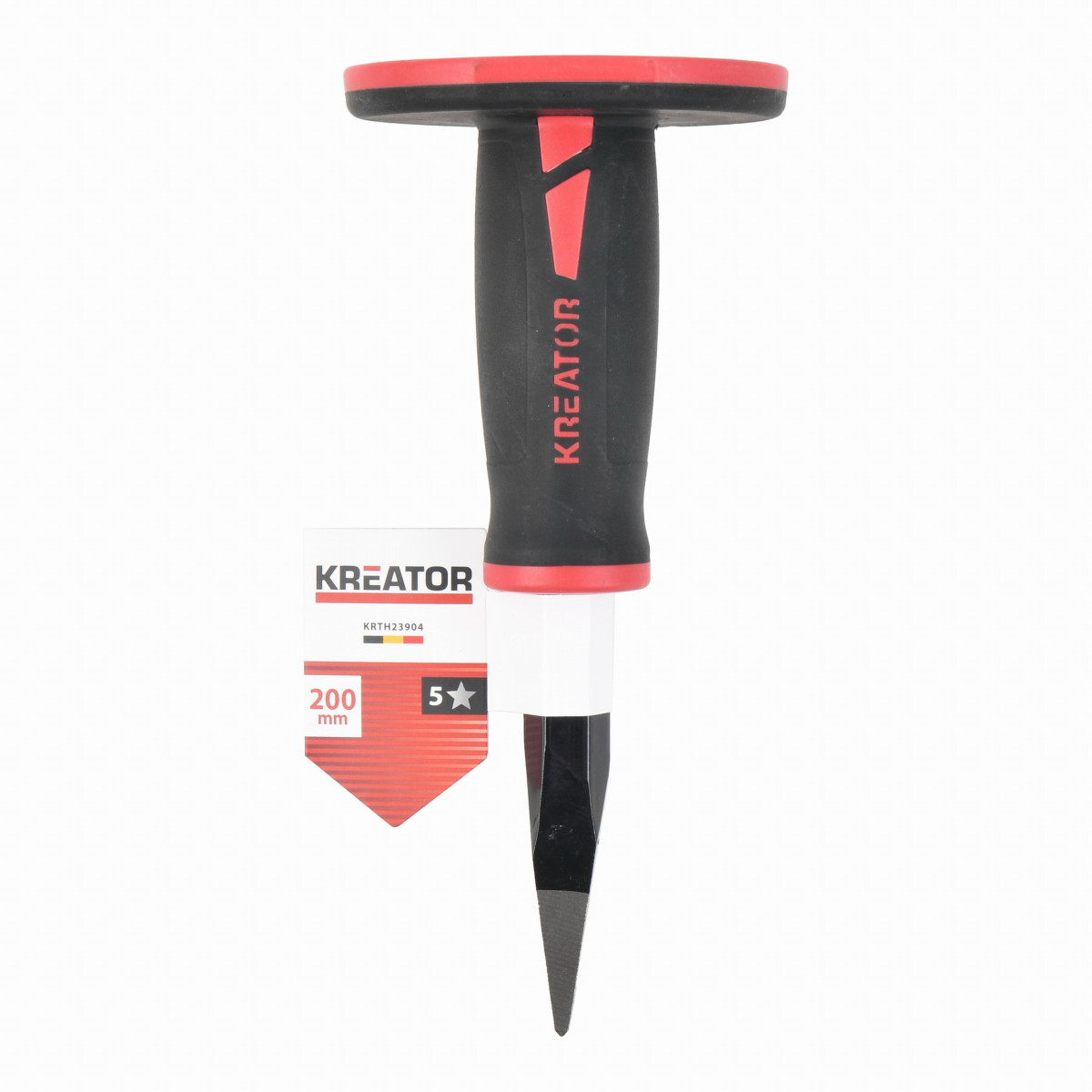 Kreator KRTH23904 - Sekáč ruční špice s ochranou 200mm
