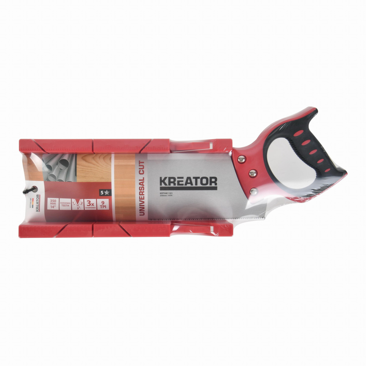 Kreator KRTH81101 - Čepovací pila 350mm  plus  BOX