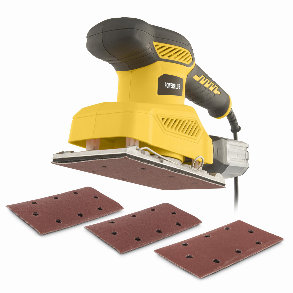 PowerPlus POWX04010 - Vibrační bruska 260 W