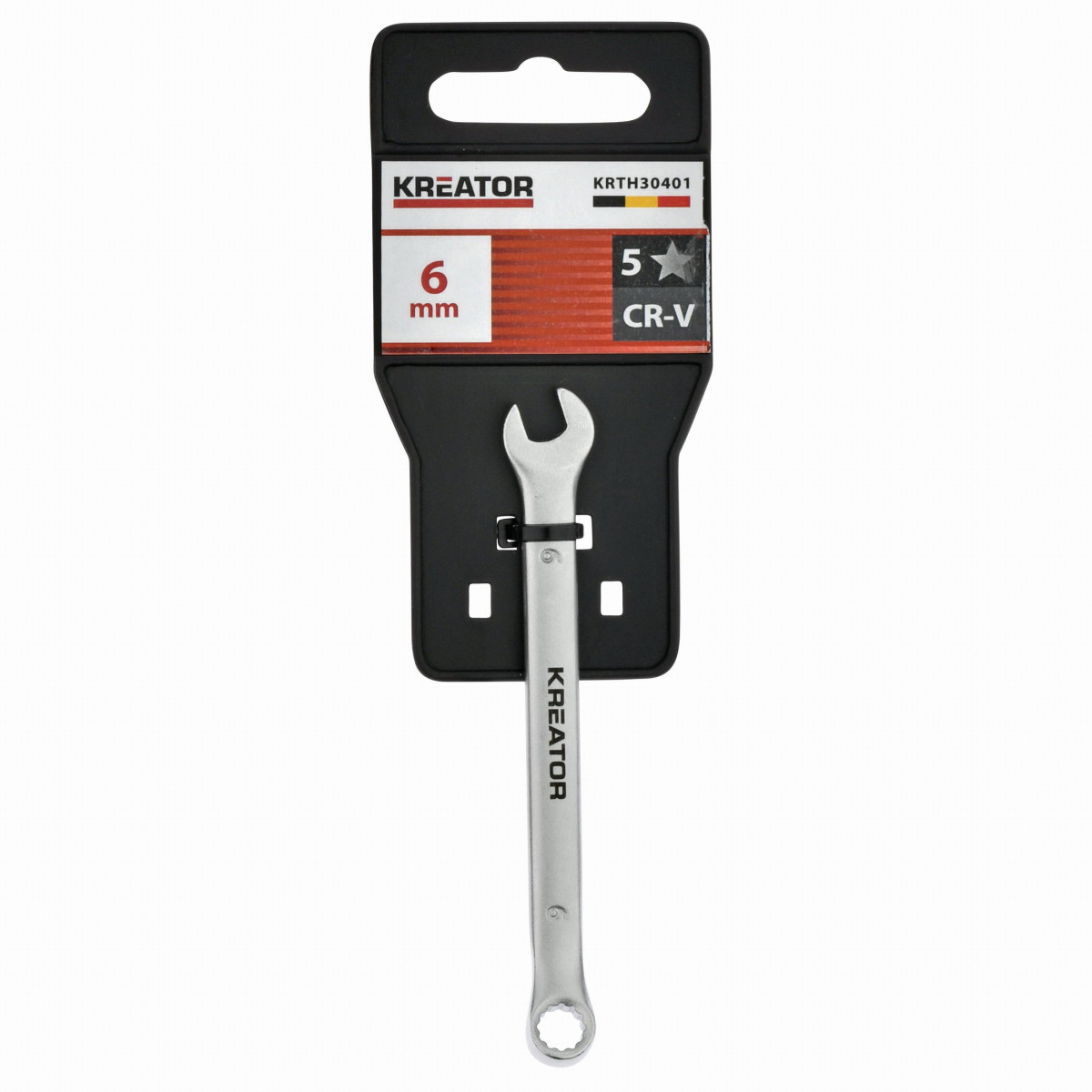 Kreator KRTH30401 - Oboustranný klíč očko/otevřený 6mm