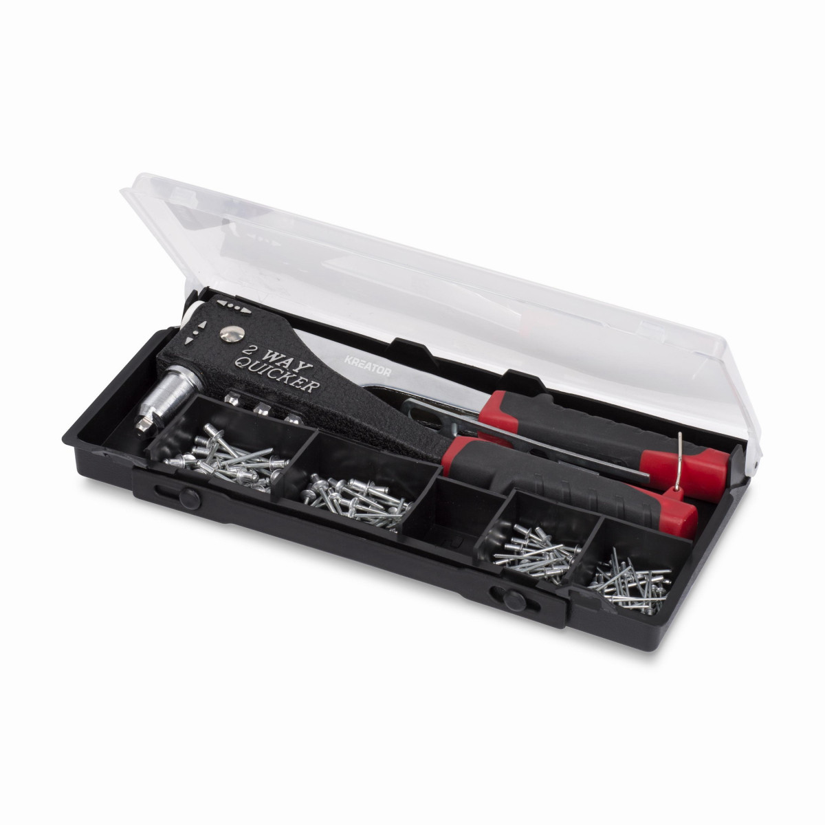 Kreator KRTH62603 - Nýtovací kleště  plus  120ks