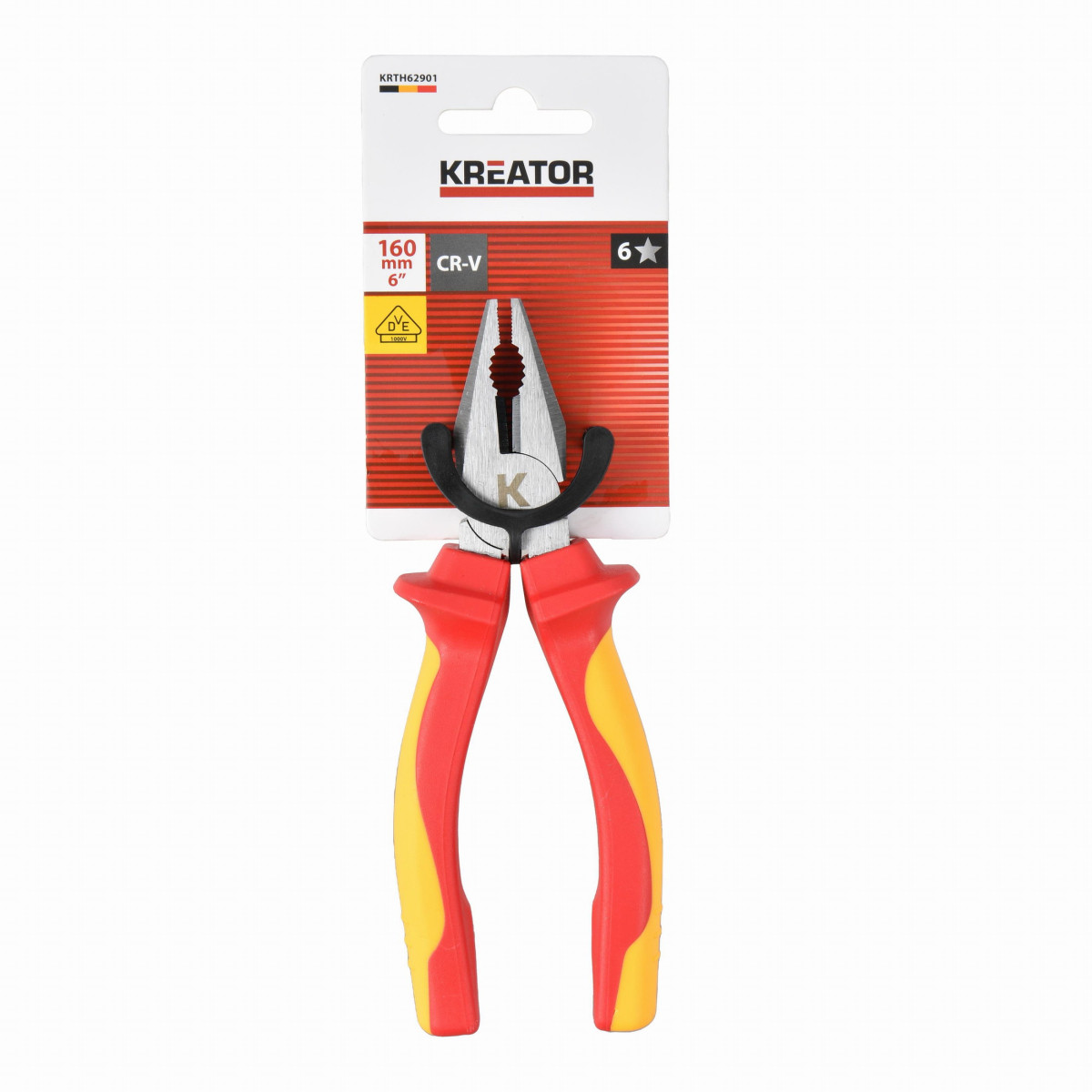 Kreator KRTH62901 - Kleště kombinované 160mm VDE
