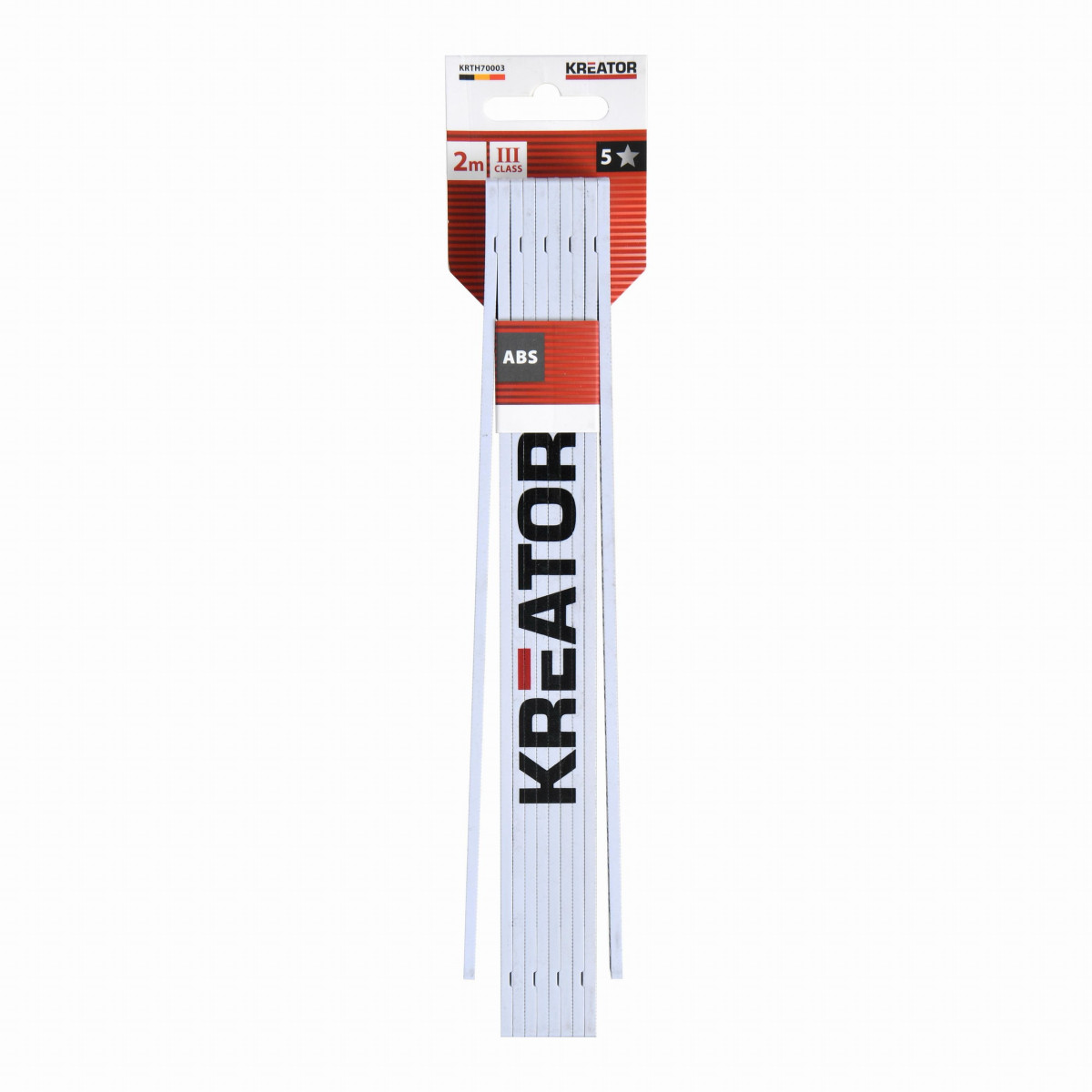 Kreator KRTH70003 - Skládací metr plastový 2m