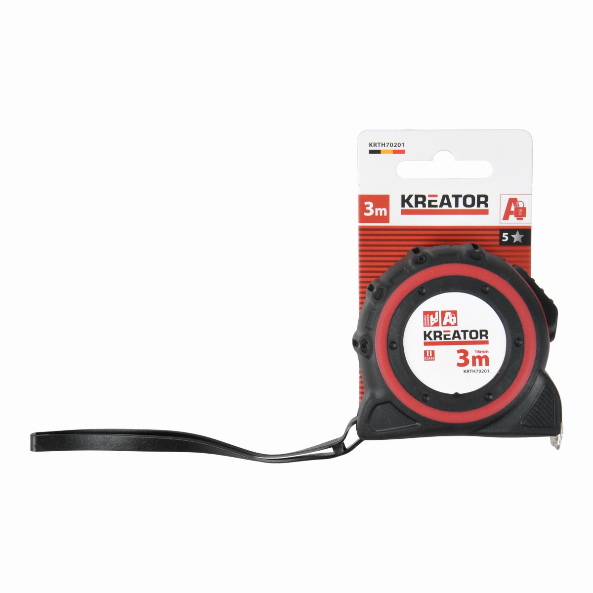 Kreator KRTH70201 - Svinovací metr ALU 3m