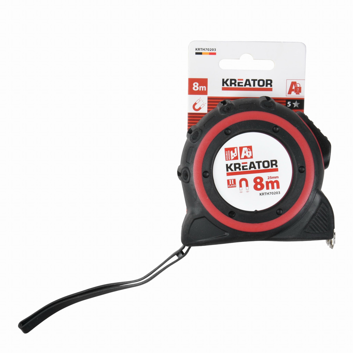Kreator KRTH70203 - Svinovací metr ALU 8m