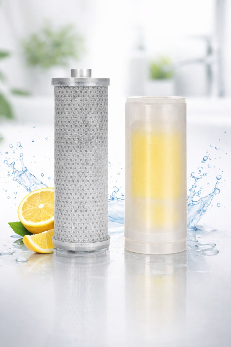 GLOX SF001C - Filtr pro sprchovou hlavici ACF - citron