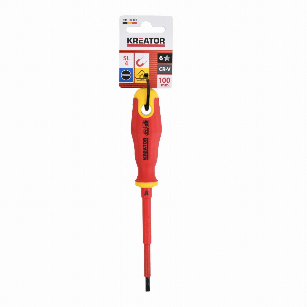 Kreator KRTH20403 - Šroubovák VDE SL 4 x 100 mm