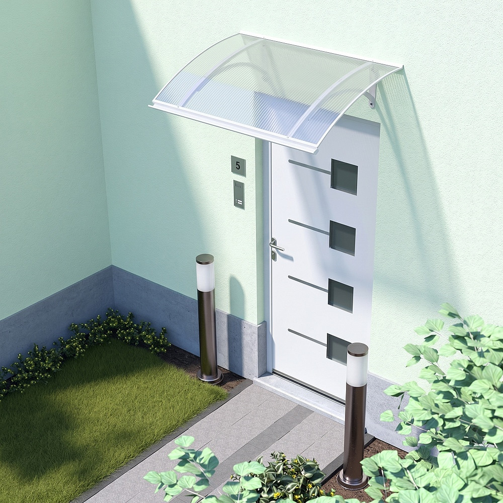 Stříška nad dveře LANITPLAST LARUS 160/87 bílá