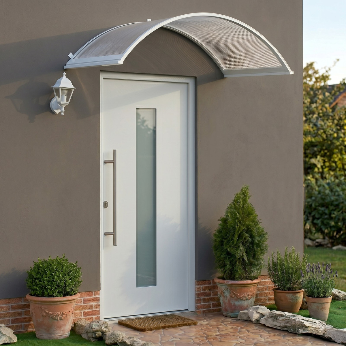 Stříška nad dveře LANITPLAST ONYX 200/75 bílá